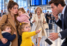 Il m’a dit d’élever le bébé seule — dix-huit mois plus tard, il a vu trois tout-petits à l’aéroport Boston Logan et a compris ce qu’il avait perdu La première fois que mon ex a vu ses enfants, il a laissé tomber un téléphone qui valait plus que mon loyer mensuel et il a oublié comment respirer. Dix-huit mois plus tôt, il m’avait dit d’élever notre bébé seule parce que la paternité ne cadrait pas avec sa vie parfaite.