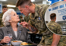 An Army Sergeant Mocked an 81-Year-Old Woman Eating Alone in the Dining Hall, Then She Asked Him to Read the Wall Behind Him