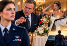 Quinze ans après que mon père m’a chassée de chez lui, il m’a humiliée au mariage de ma sœur… Puis la mariée a saisi le micro, m’a fait un salut militaire et a déclaré : « À la générale de division Evelyn ! » Toute la salle s’est figée.