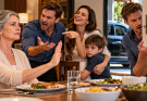 At Sunday dinner, my thirty-six-year-old son called me a freeloader while he, his wife, and their child were living in my house without paying a cent in rent. I set my fork beside my plate and calmly said, “You have twenty-four hours to leave.” They laughed because they thought I would apologize by morning—until he reached for my SUV keys and discovered the hook was empty.