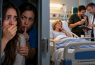 Mom’s in the ER and needs $155,000 for surgery.” My brother called from the hospital. I rushed to the hospital. The moment I reached her room, a nurse pulled me into a supply closet: “Stay quiet… Hide here. In a few minutes, you’ll understand…”