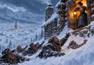 she built a door twelve feet above her porch, and the entire town laughed at her—until a devastating blizzard buried every house beneath the snow. suddenly, the men who mocked her were begging to enter through that very door… and discovered she had prepared for the disaster no one else believed was coming.