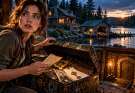 With Nowhere Left to Go, She Moved Into Her Uncle’s Lakeside Cottage—Then Found the Fortune Everyone Thought Was Gone